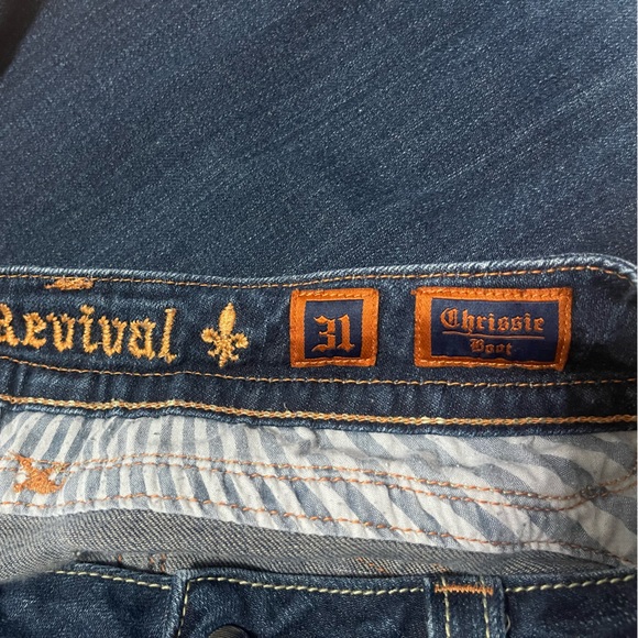 Rock Revival Jeans Chrissie Bootcut Size 31 - Picture 5 of 6